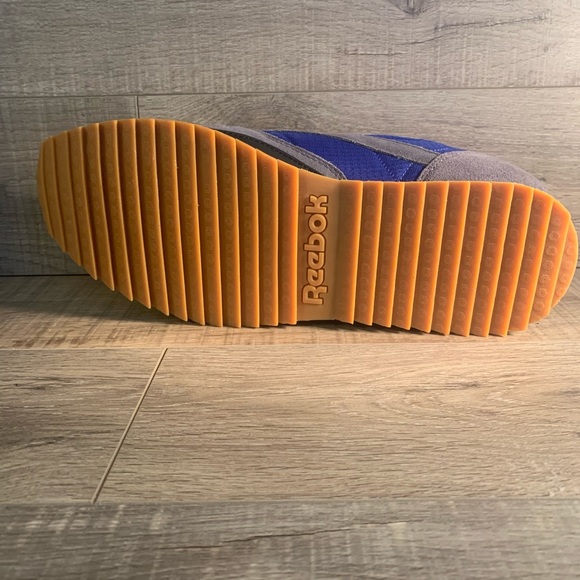 Reebok CL Leather Ripple MU Ash Grey Pink Purple - Picture 4 of 6